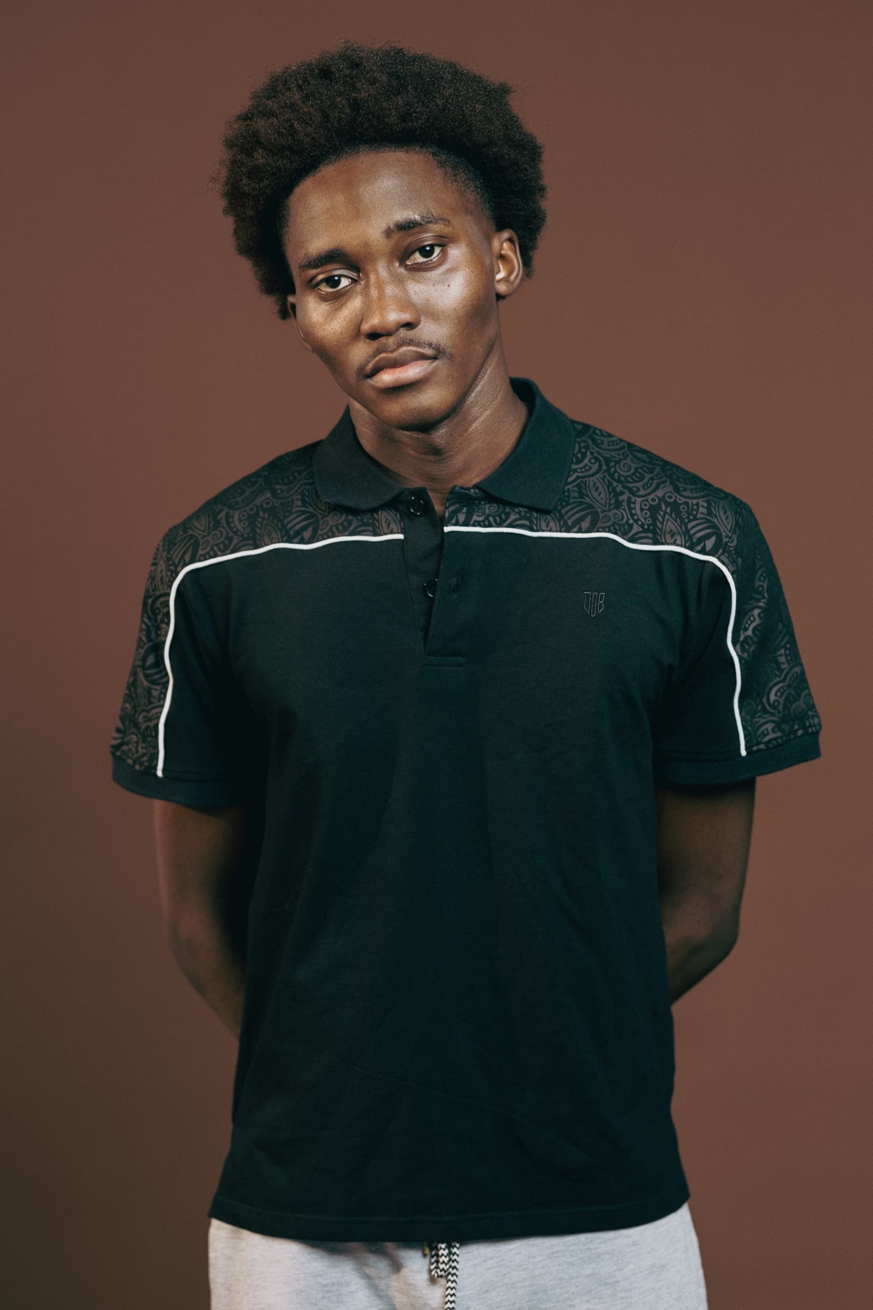 dob tribal shirt black